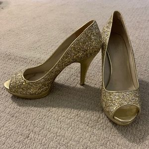 Nine West Metallic Heels